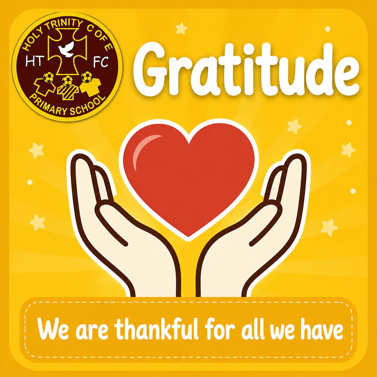 Gratitude value tile