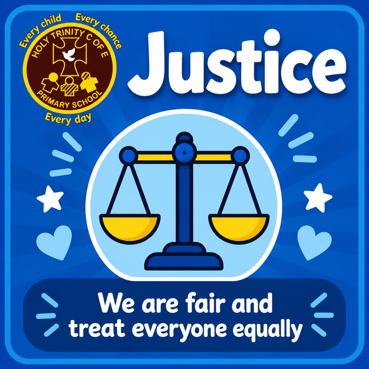 Justice value tile